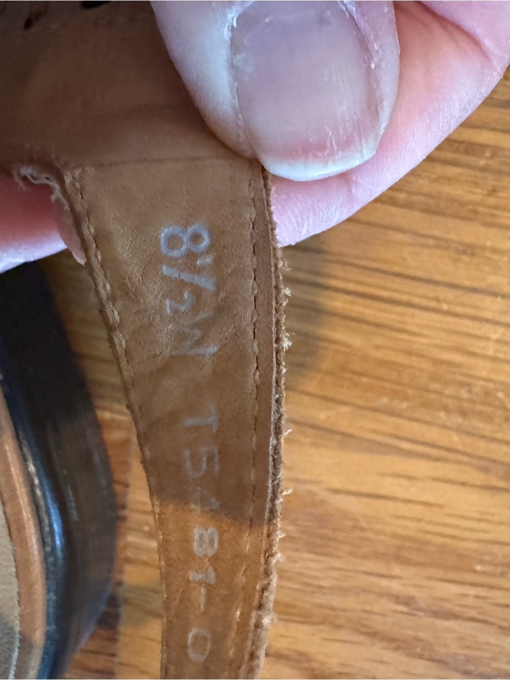 Trotters Tan Woven Slingback Flats - Picture 6 of 6
